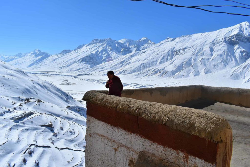 Views from Key Monastery roof