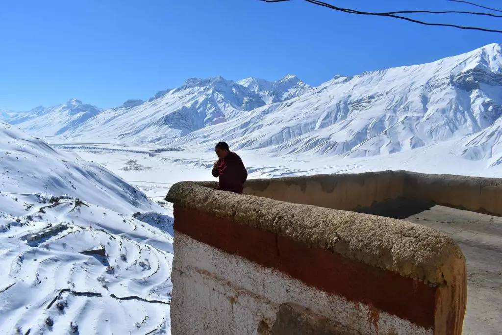 Views from Key Monastery roof