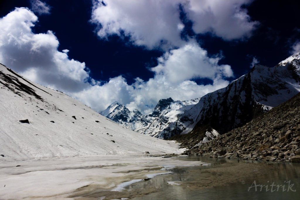 Lamkhga pass base camp