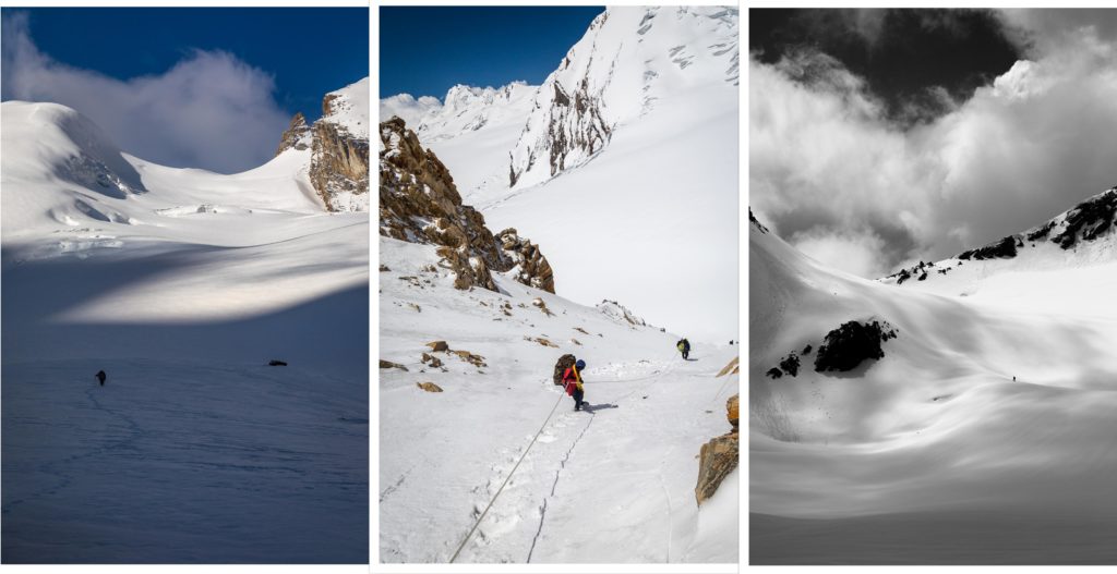 Varied landscapes of Auden's col