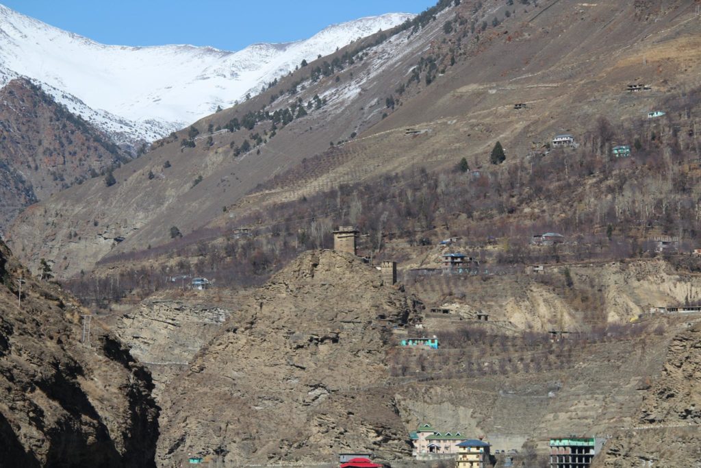 Moorang fort & village in Kinnaur