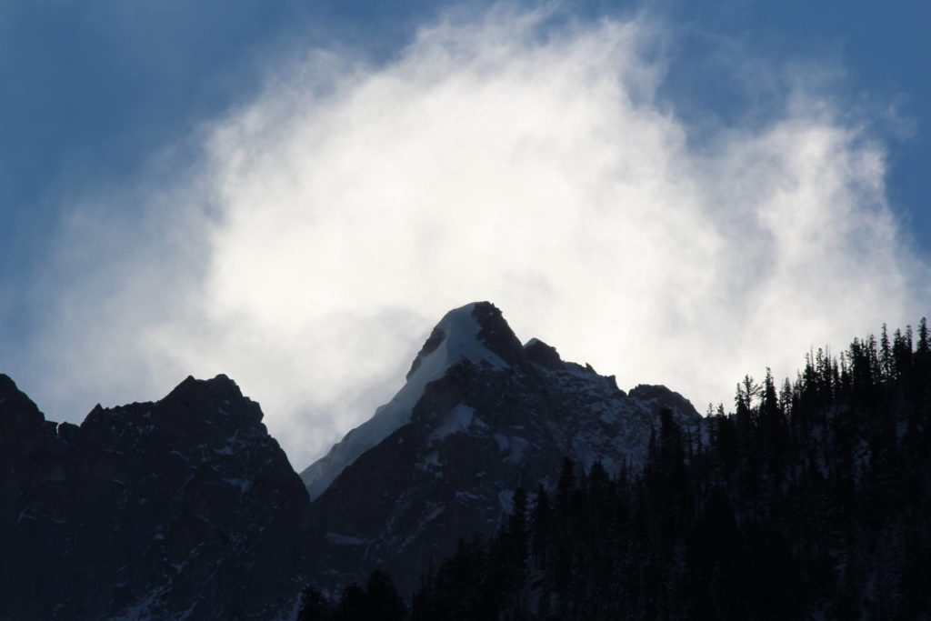Unnamed peak on Kinner Kailash mountain range