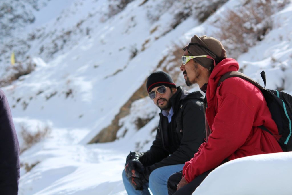 en route Rangrik Tungma monastery of Charang village in Kinnaur