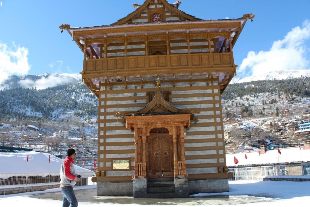 Newly renovated Kalpa Narayanas temple