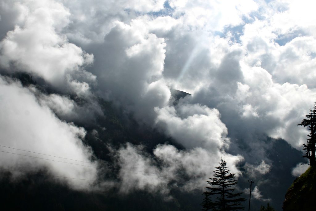 Monsoon in Baspa valley Kinnaur