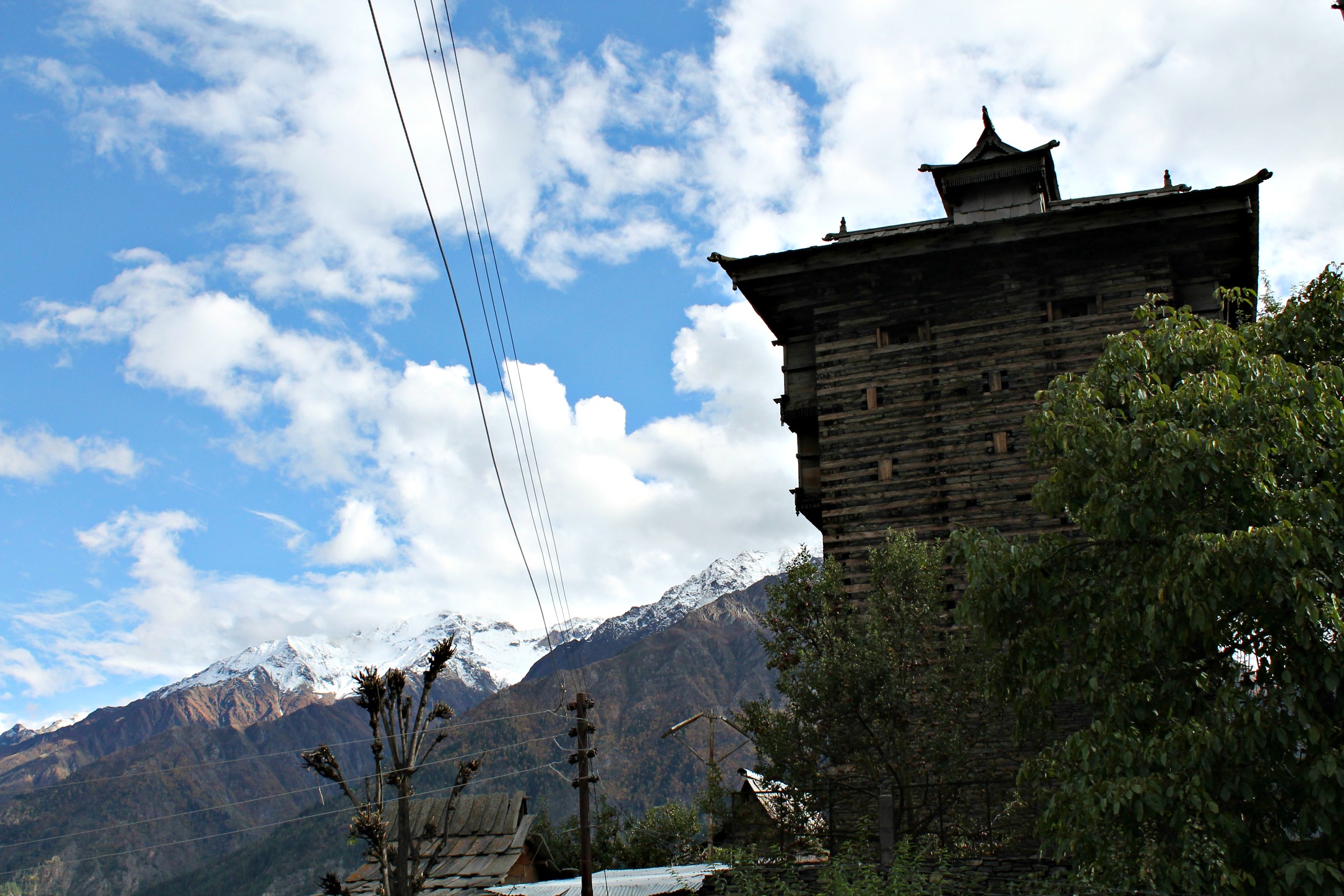 Kamru fort , Baspa valley , Kinnaur