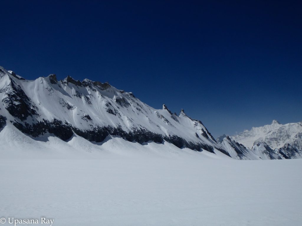 View of Uttrakhand side glacier