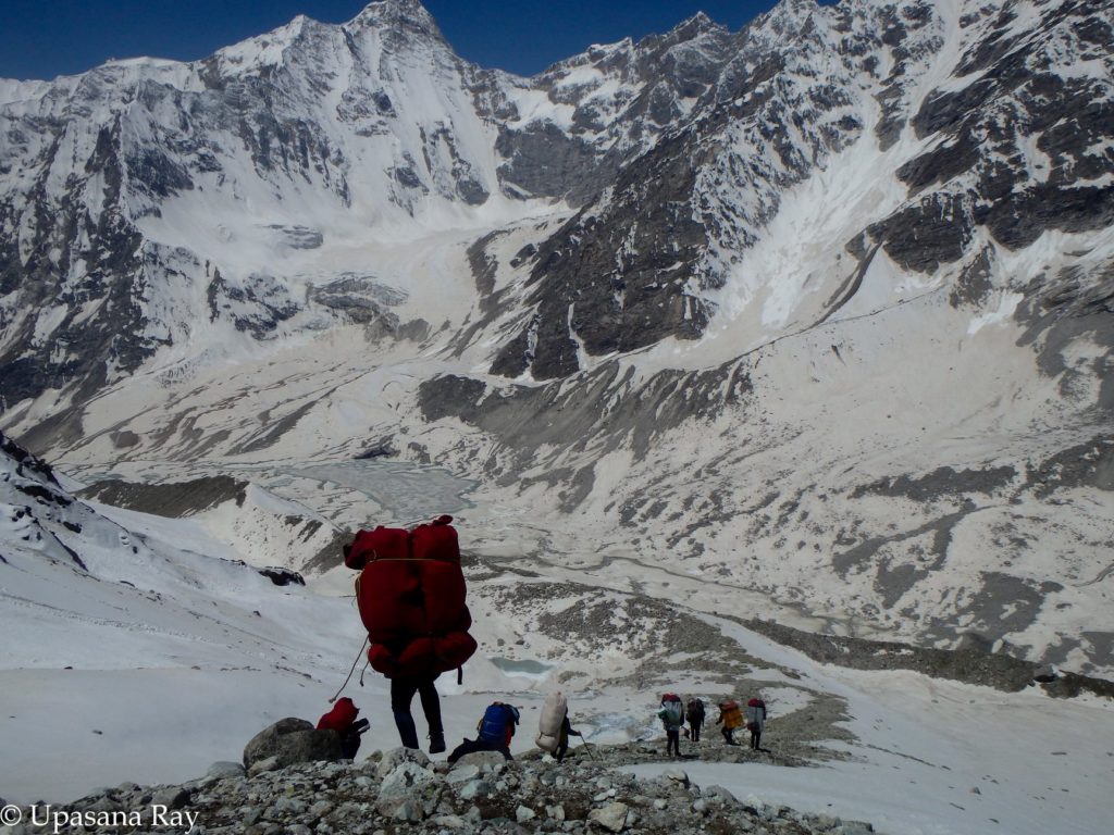 Descending into the Jalandhari Gad