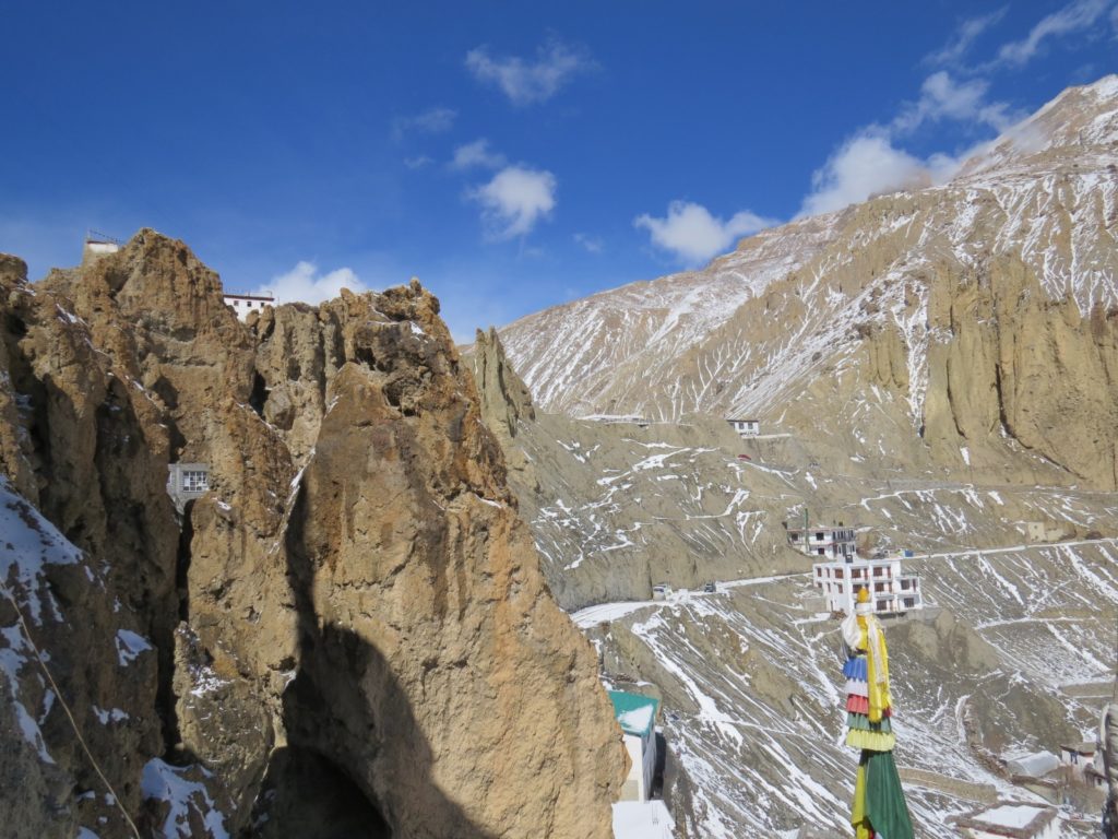 Vistas around Dhankar monastery