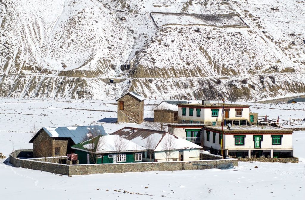 Sagnam village of Pin valley