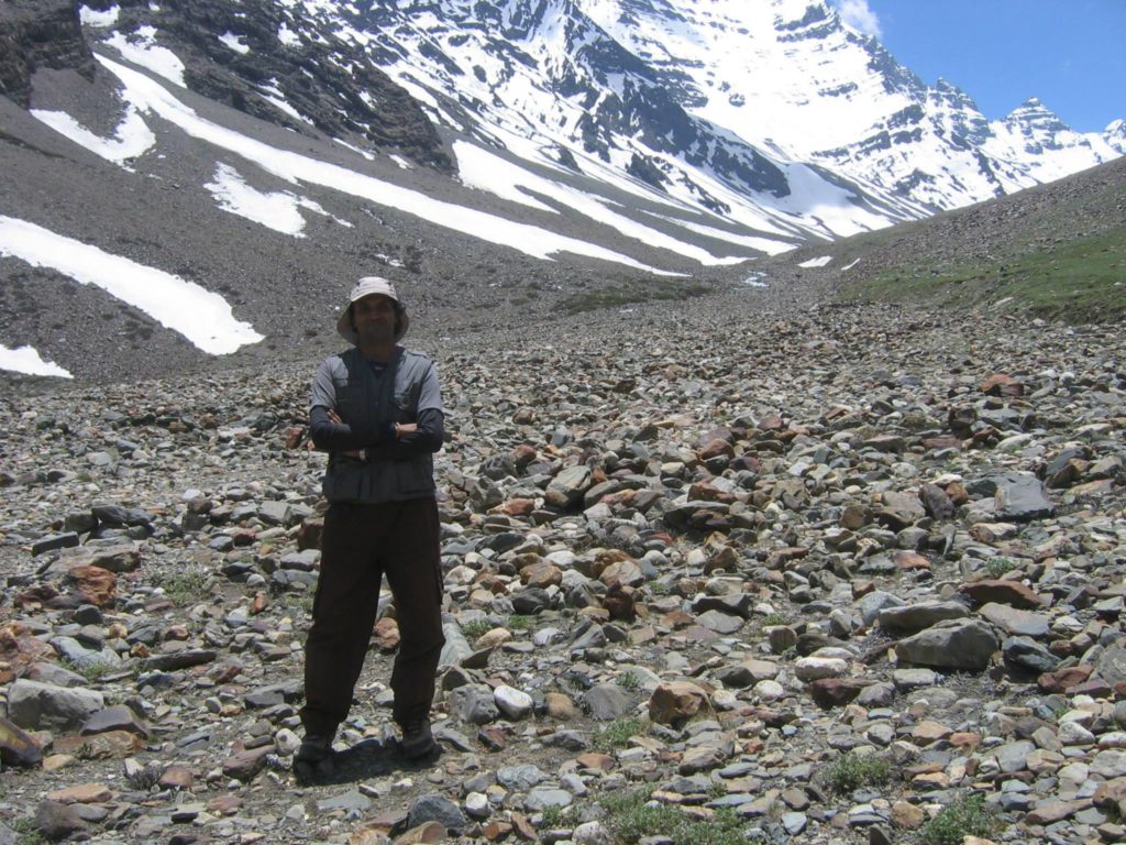 Just below Lalanti meadows campsite