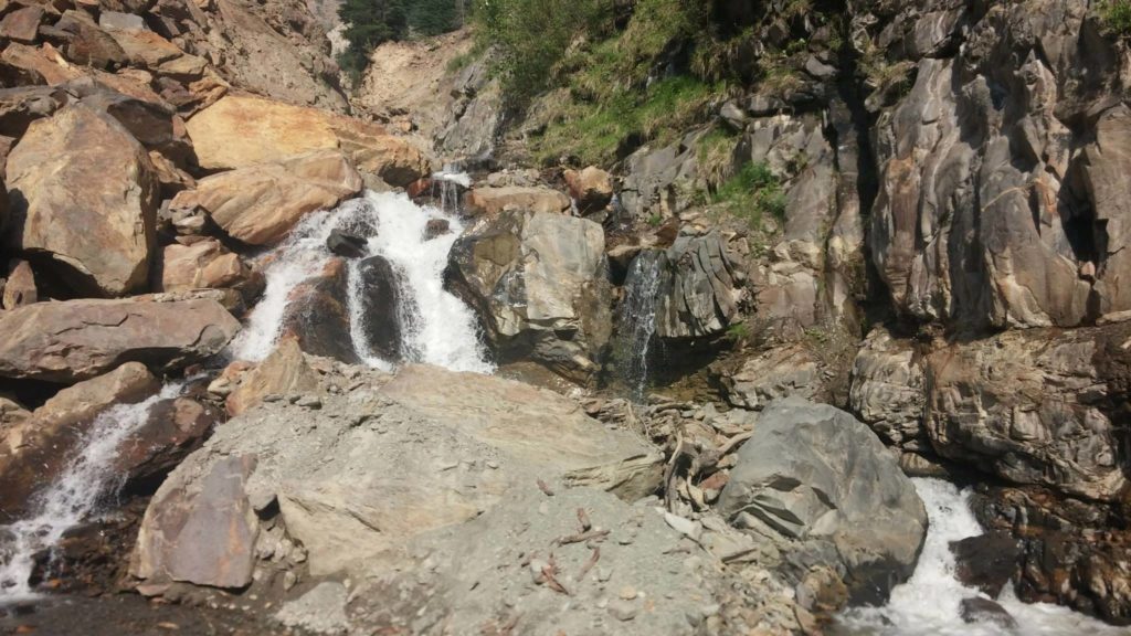 Enroute Thangi (Waterfalls like these are commonplace)