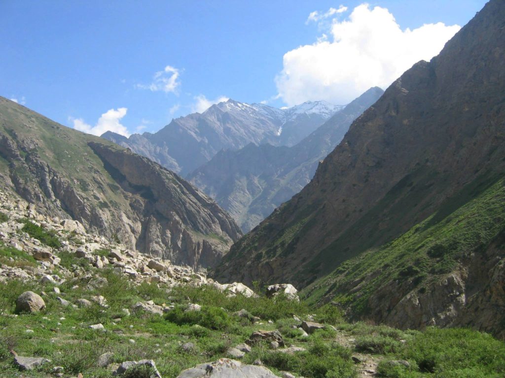 Scenary enroute Shurting to Lalanti