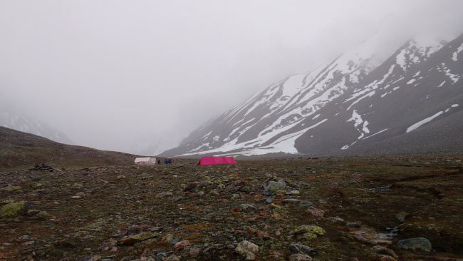 Gundar Campsite - Lamkhaga pass