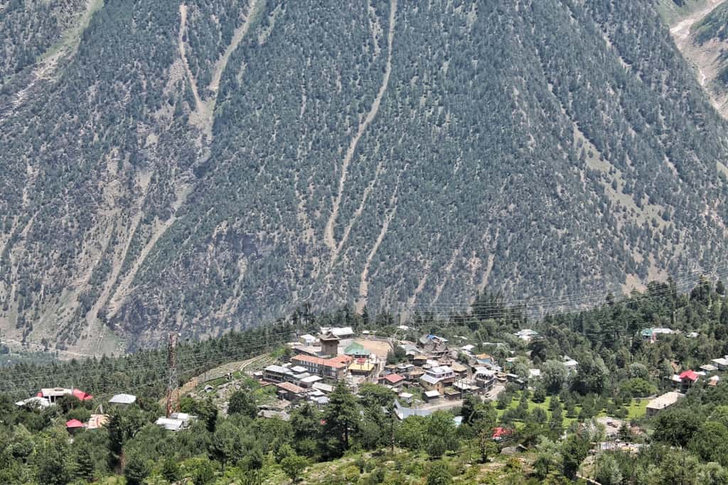 Kalpa from above | Kinnaur