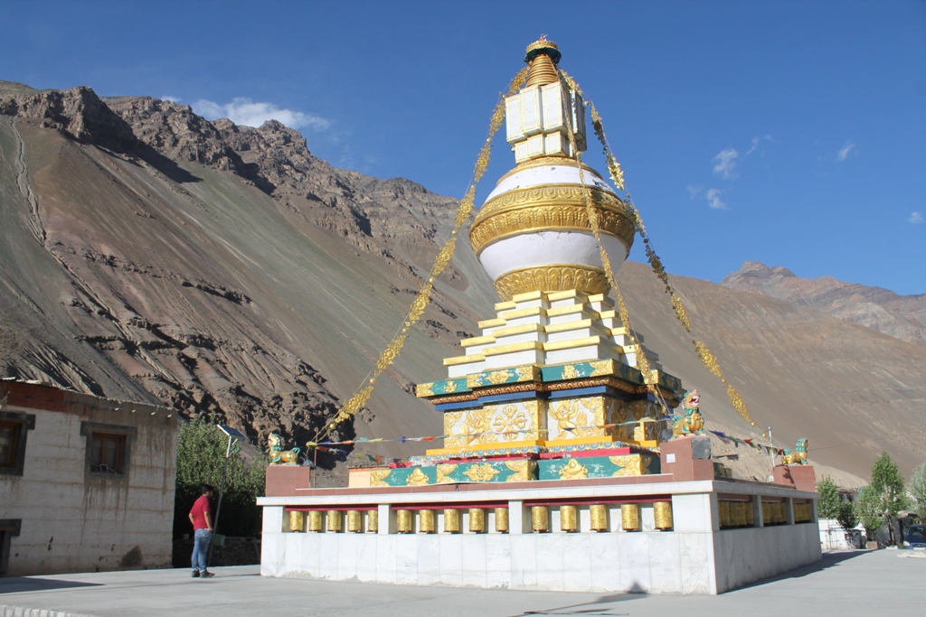 Choten inside Tabo monaster complex