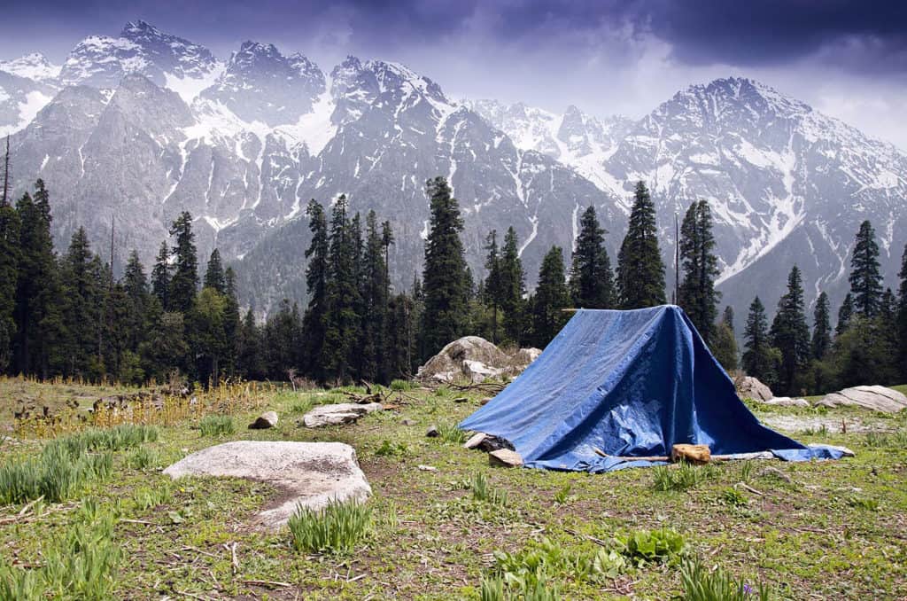 Shephard's camp near Dayara meadows