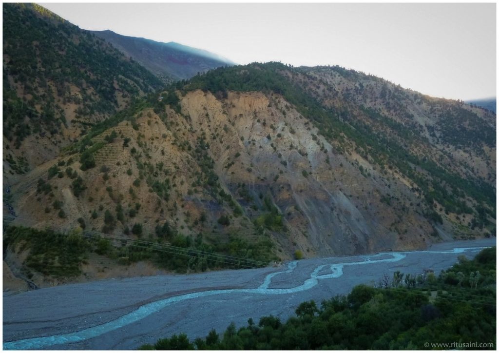 Ropa stream of Kinnaur 