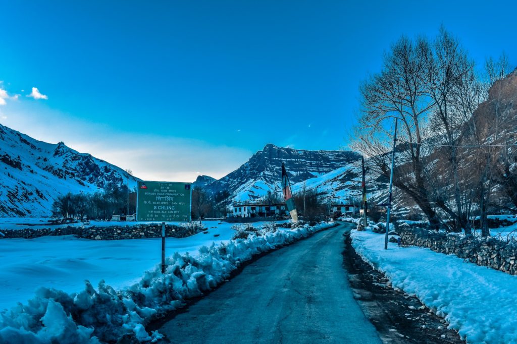 Evening at Shichling village