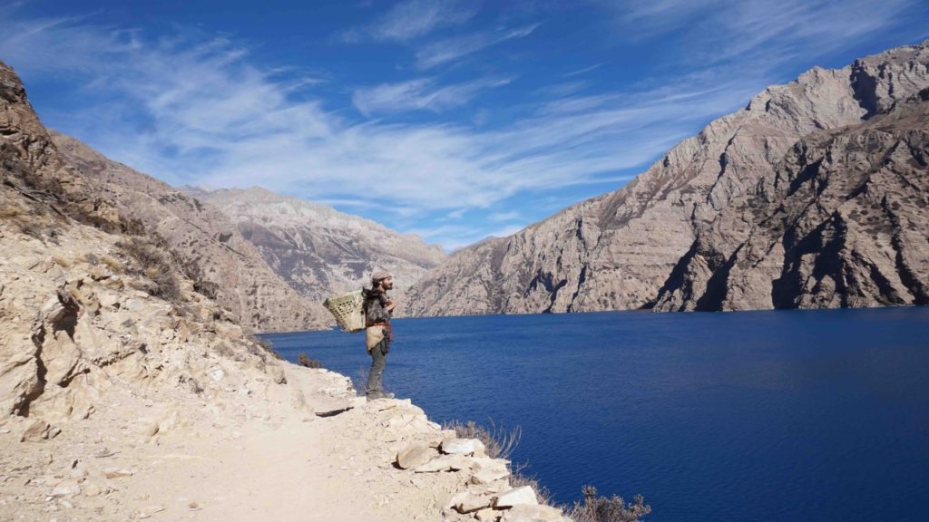 Dolpo Shey Phoksundo lake of Nepal