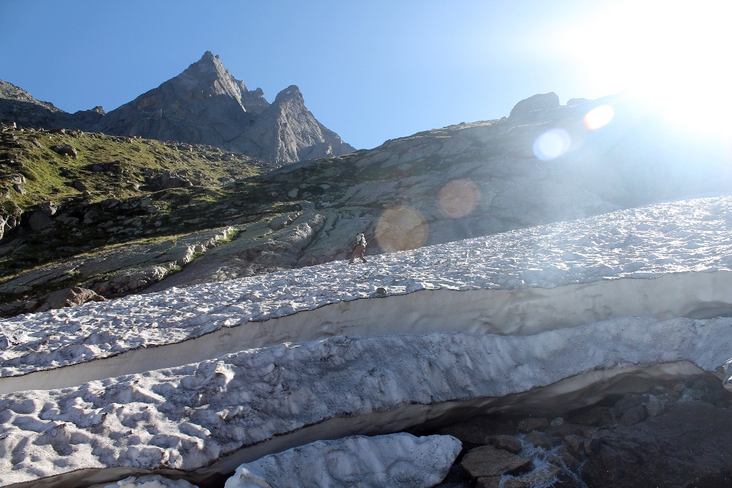 Glacier below Gufa