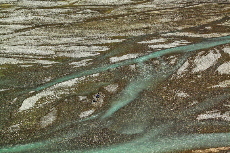 Pare Chu River and the vast riverbed
