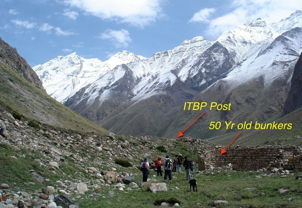 ITBP post near Ranikanda