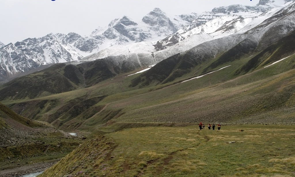 Ranikanda meadows located on the righ bank of Baspa river