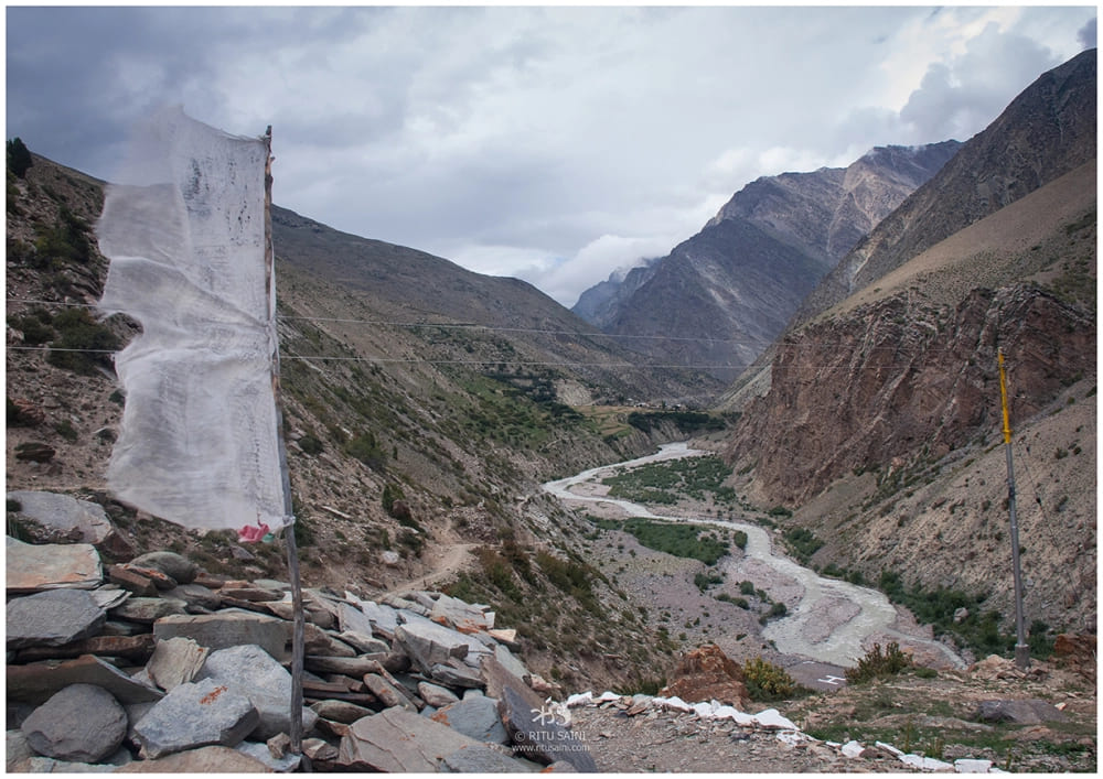 View from Charang monastery