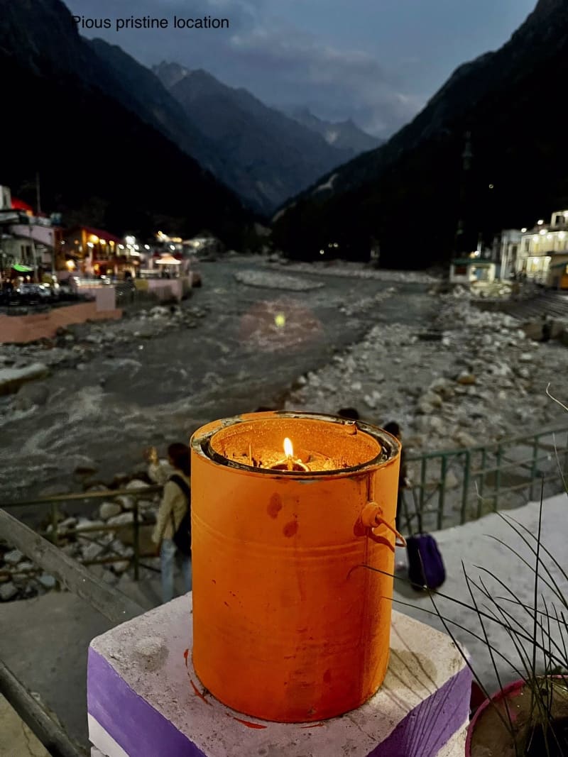 Evening at Gangotri