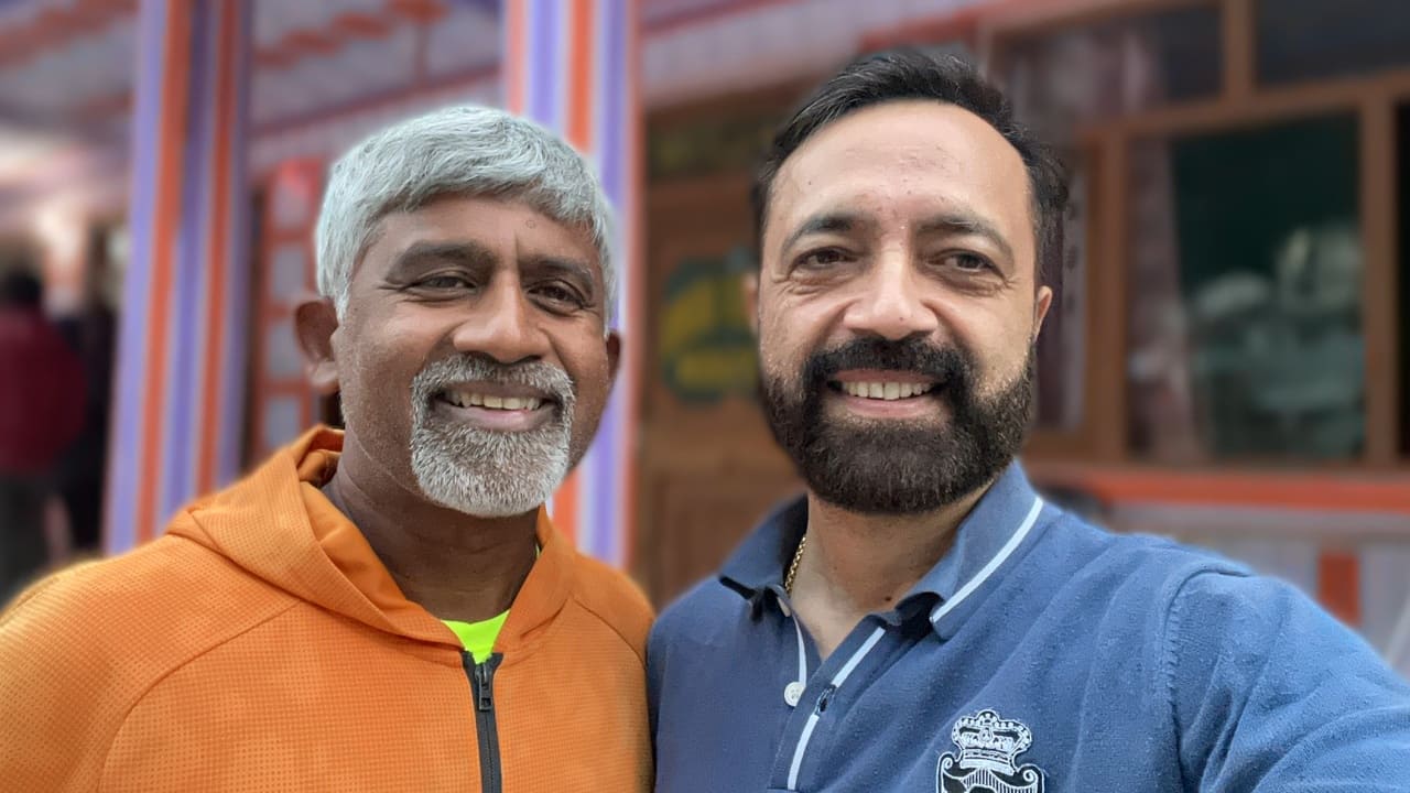 Selfie before the trek at Gangotri