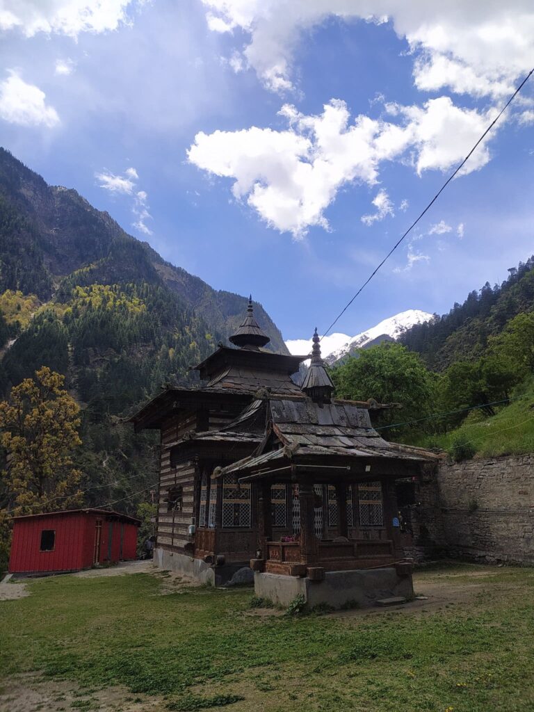 Village temple of Brua village of Kinnaur