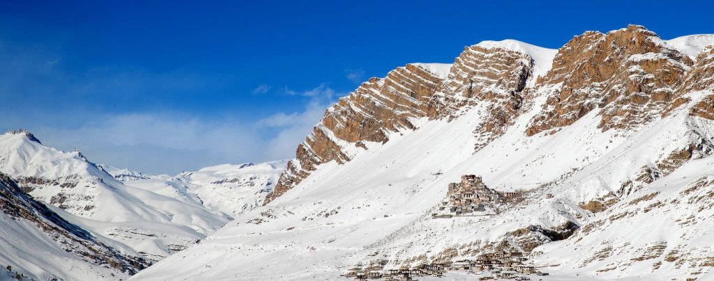 Key Gompa Monastery draped in fresh snow