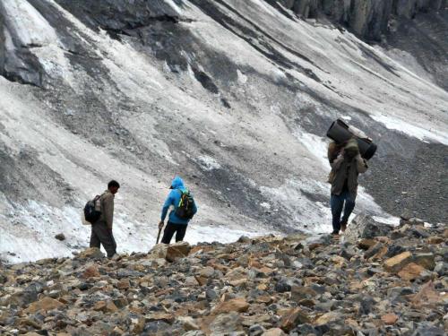 Approching Ensa Sumdo. Larsa we trek