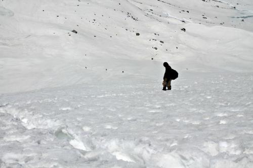 Climbing Charang - La. Kinner Kailash Parikrama trek